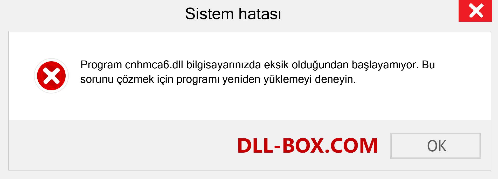 cnhmca6.dll dosyası eksik mi? Windows 7, 8, 10 için İndirin - Windows'ta cnhmca6 dll Eksik Hatasını Düzeltin, fotoğraflar, resimler